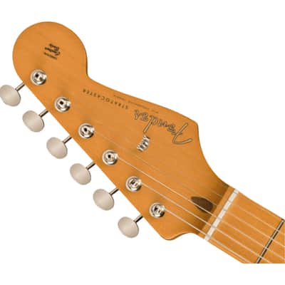 Fender Vintera II 50s Stratocaster - Black w/ Maple FB image 4