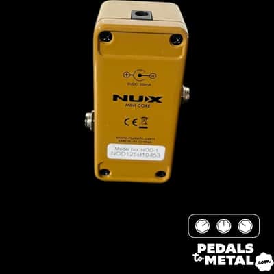 NuX NOD-1 Horseman Overdrive 2010s - Gold - X15205 image 6