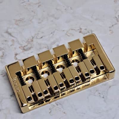 Ibanez EB10 2BB1EB10G5 5-String Bass Guitar Bridge- Gold Finish- NOS Unused- for use on DW835 Doug Wimbash Bass image 1
