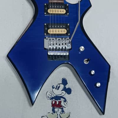 Vista Very Rare Warlock Electric Guitar - Royal Blue/Black image 1