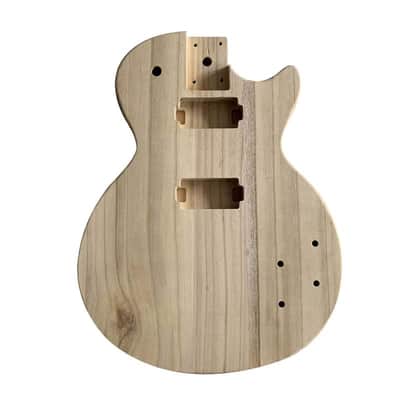 Paulownia Wood Unfinished Guitar LP Style Body image 1