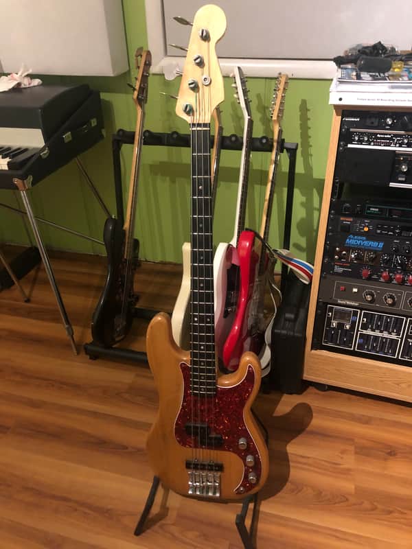 Kubicki PJ Bass Fender Precision Jazz Natural Finish image 1