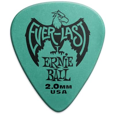 Ernie Ball Everlast Extra Heavy Teal 2.00 mm MP 50th Fest image 1