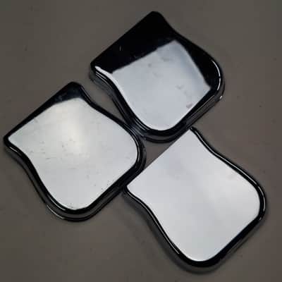 2000's Fender Three Reissue Telecaster Bridge Covers (M-393) image 1