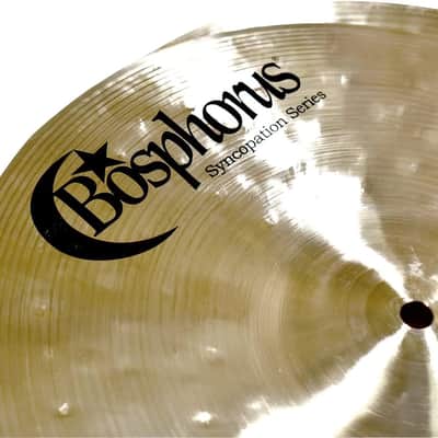 Bosphorus Cymbals 13" Syncopation Series Light Hi-Hats (Pair) image 2