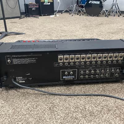 Yamaha EMX300 12 Channel/3 Buss 250W Stereo Powered Mixer 1980's image 7