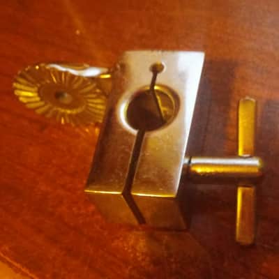 RARE VINTAGE Slingerland Gretsch Ludwig BOOM Cymbal Tom Stand  Accesory Mount RATCHET Wide CAMCO Wing Screw Bolt NO TARIFFS USA image 7