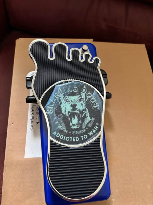 Snarling Dogs Blues Bawls Wah 2000s - Blue image 1