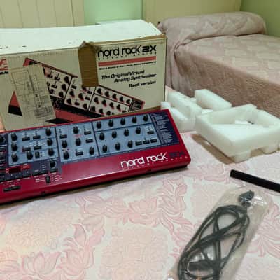 Nord 2X Rack 20-Voice Rackmount Virtual Analog Lead Synthesizer 2003 - 2014 - Red