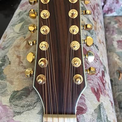 Carvin Cobalt 980/12 12-string Acoustic-Electric 2007 Spruce Top, Induan Rosewood Back And Sides image 3