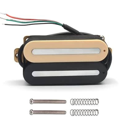 Zebra Guitar Neck and Bridge Humbucker Dual Blades Pickups Set image 3