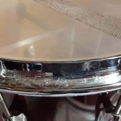 Premier Marching Snare 14x12" 1980s - Red image 6