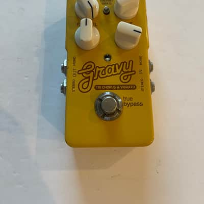 TC Electronic Gravy Tri Chorus & Vibrato Stereo Rare Guitar Effect Pedal image 1