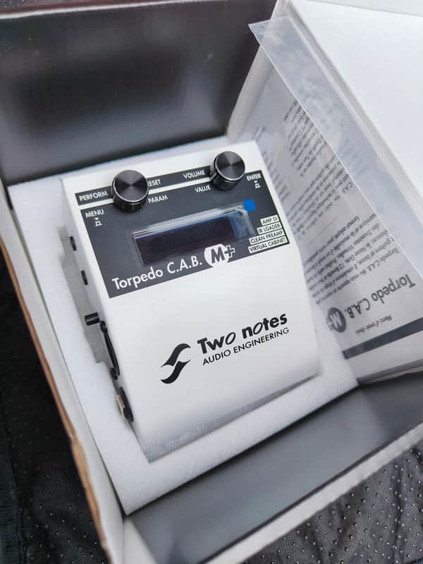 Two Notes Torpedo C.A.B. M Speaker Simulator / Amp DI 2019 - White image 1