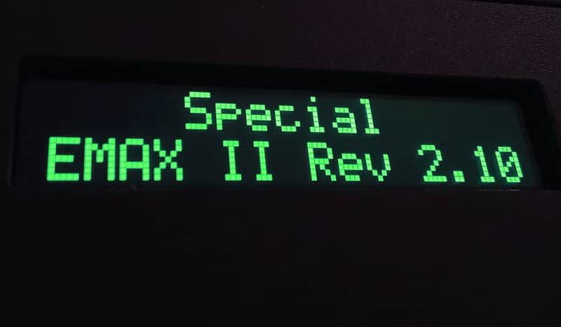 New green oled for Emu Emax II rack image 1