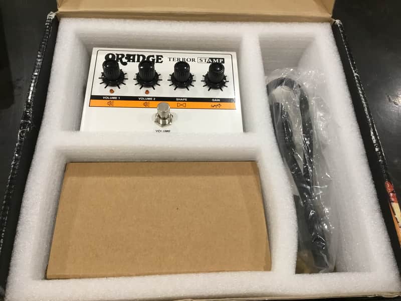 Orange Terror Stamp 20-Watt Pedalboard Guitar Amp - White image 1
