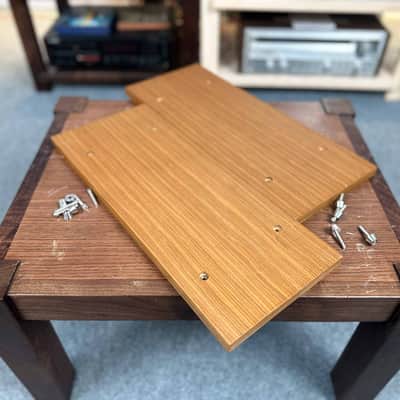 Wood Side Panels for Akai GX-635D Reel to Reel – Flywood – 1Yr WRT image 1