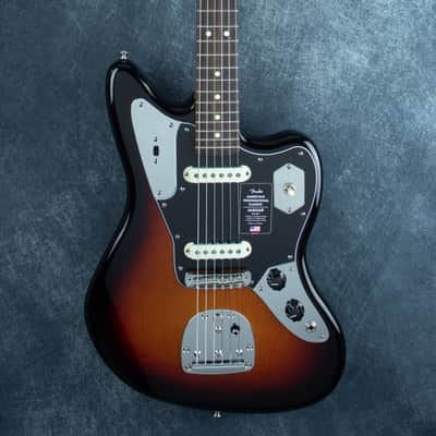Fender American Pro Classic Jaguar Rosewood 3 Tone Sunburst US25093160 image 3