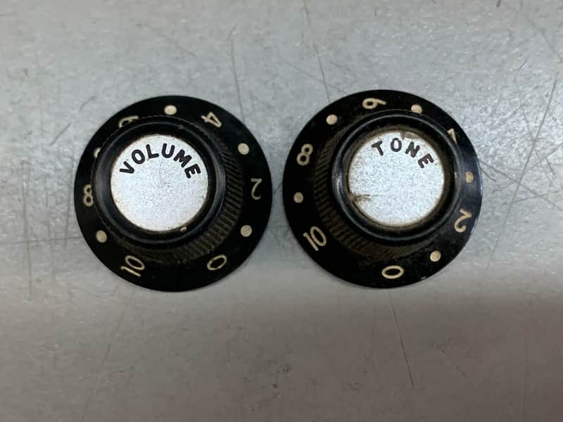 Teisco Volume & Tone Knobs