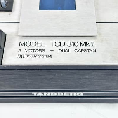 Vintage Tandberg TCD 310 MkII 3 Motor Cassette Tape Deck w Dolby NR image 5