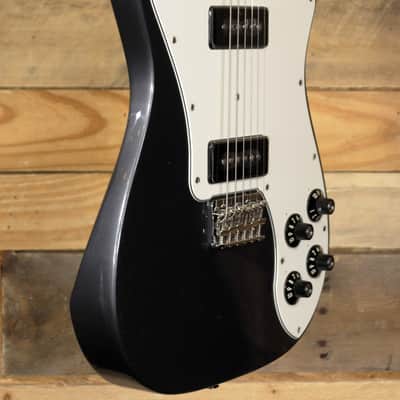Fender Chris Shiflett Cleaver Telecaster Deluxe Charcoal Frost Metallic w/ Case image 2