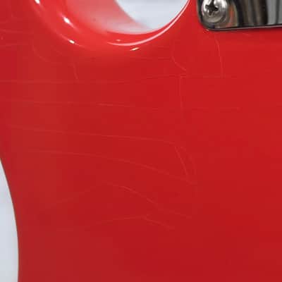 USED Fender Custom Shop 1956 Stratocaster Relic 6 String Electric Guitar Closet Classic Fiesta Red image 16