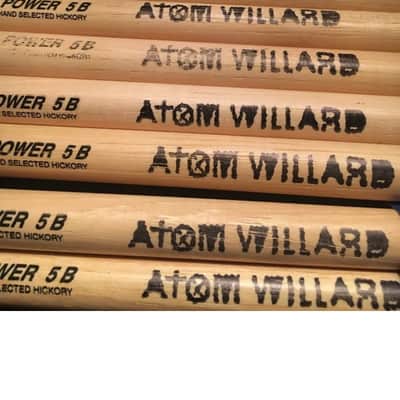 8 Pairs Vater Power 5B - Atom Willard owned custom sticks image 1