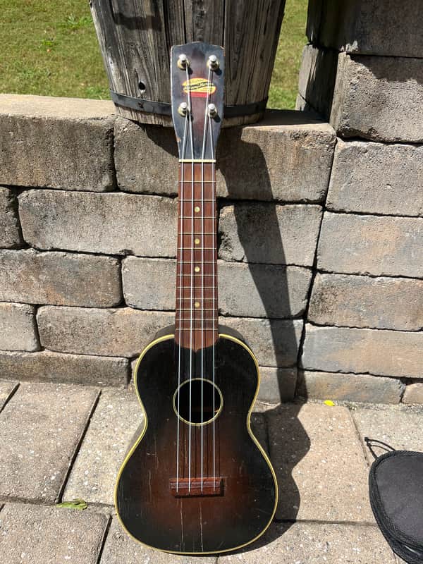 Vintage Johnny Marvin Tenor Ukulele made by Harmony Harmony image 1