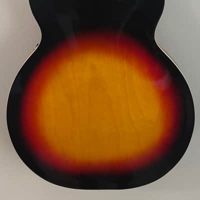 Conrad 1276 Hallow body 1960,s - Sunburst image 5