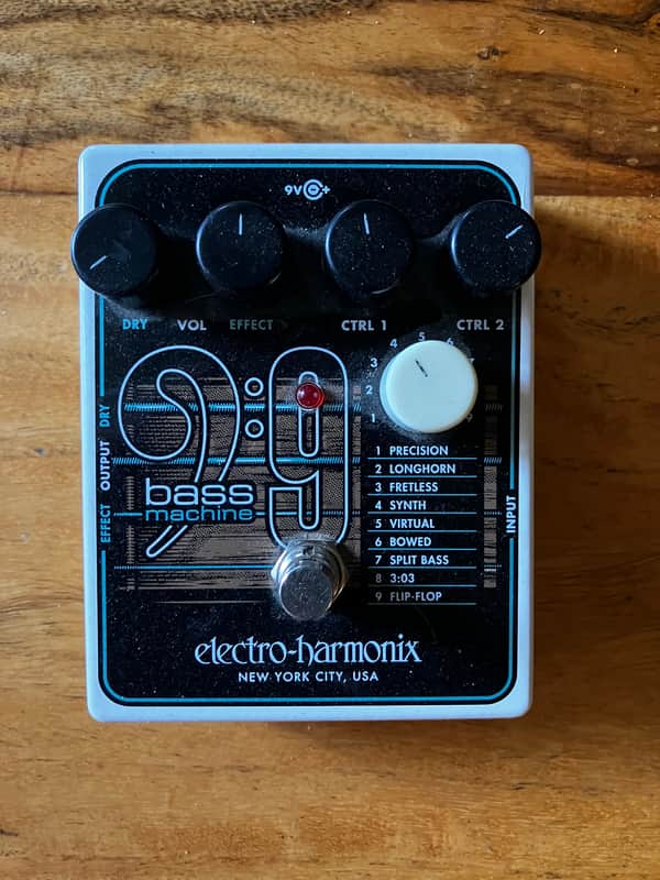 Electro-Harmonix Bass9 Bass Machine 2019 - Present - Black