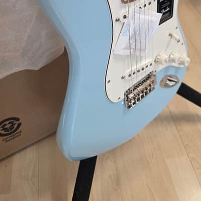 Fender Player Stratocaster Special Edition BRAND NEW FSR Sonic Blue with Roasted Maple Neck MIM Mexico Special Edition Run Strat Electric Guitar image 10