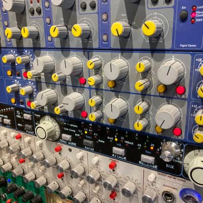 Focusrite ISA 215 Dual Mono Mic Pre and Equalizer 1990s - Blue image 1