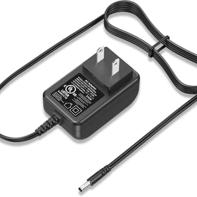 UL Listed 12V Power Cord for Yamaha PA-3C PSR-E360 PSR-E360MA PSR-EW310 PSR-E253 PSR-E263 PSR-E273 Charger Replacement AC Adapter for Digital Keyboard Piano 6.0Ft Extra Long DC Supply