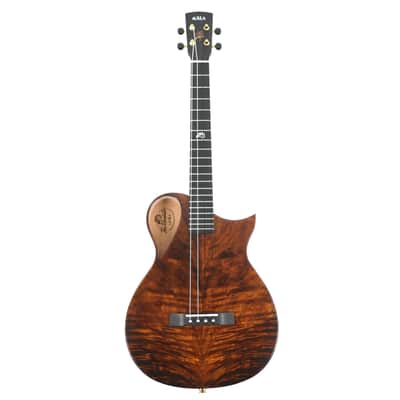 Kala NS-KOA-B Revelator Nautilus Hawaiian Koa Baritone Ukulele w/ Pickup image 4