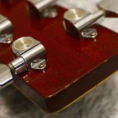 1977 made MILES 2000 D-25 Solid top Vintage Acoustic Guitar Made in Japan image 22