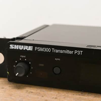Shure P3T-G20 PSM 300 Wireless Transmitter - G20 Band (NO POWER SUPPLY) CG013EA image 4
