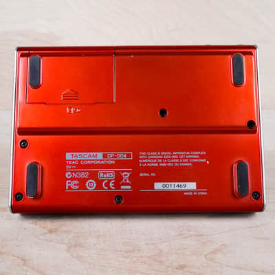 TASCAM Pocketstudio DP-004 Portable Digital 4-Track Recorder 2000s - Red w/ Box image 12