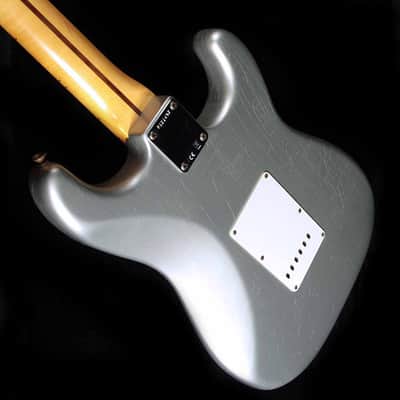 Fender Custom Shop 58 Strat light relic 2022 Inca Silver lefty lefthanded LH image 6