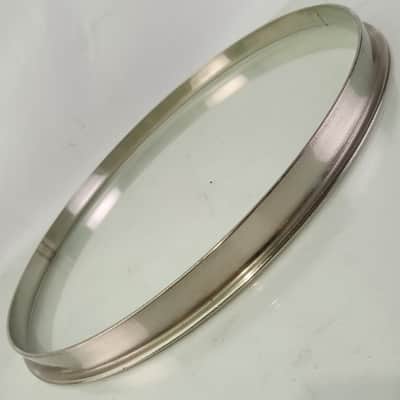 Slingerland 12"Single-Flange Tom Drum NOB Batter Rim/Hoop Brass Nickel RadioKing image 3