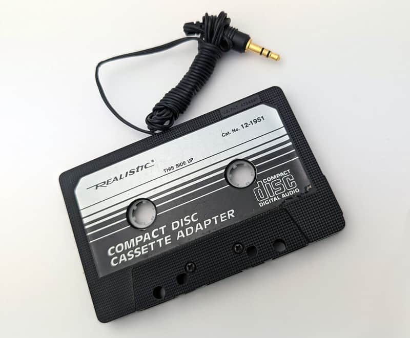 Realistic 12-1951 Aux Cord Cassette Adapter for Car Tape Deck image 1