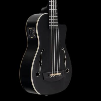 Kala JYMN-FS-BK Journeyman Electro U-Bass, Black image 4