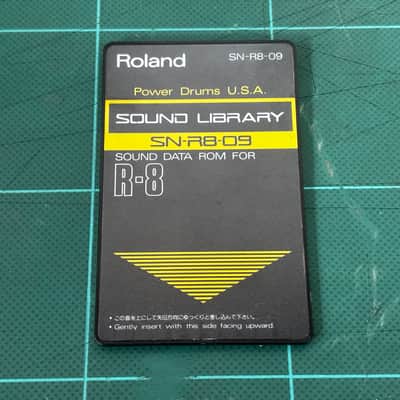 Roland SN-R8-09 POWER DRUMS USA ROM CARD for R8 R-8 MKⅡ