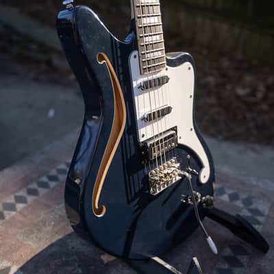 D'Angelico Premier Bedford SH (Modded) - Navy Blue image 5