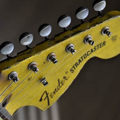 American Fender Stratocaster Custom Heavy Relic Lime Green Sparkle "Duncan Antiquities" image 5