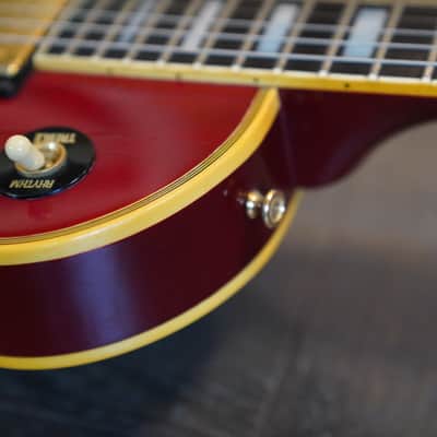 Lefty! 1985 Gibson Les Paul Custom Solid Electric Guitar Vintage Cherry Sunburst + Hard Case image 11