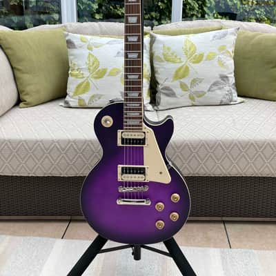 Epiphone Les Paul Classic Worn 2020 - Worn Purple - As New image 2