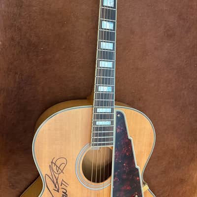 D'Angelico EX-63 - Natural - Signed by Michael Franti image 14