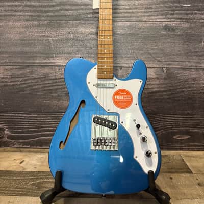 Squier Affinity Series Telecaster Thinline - Lake Placid Blue image 3