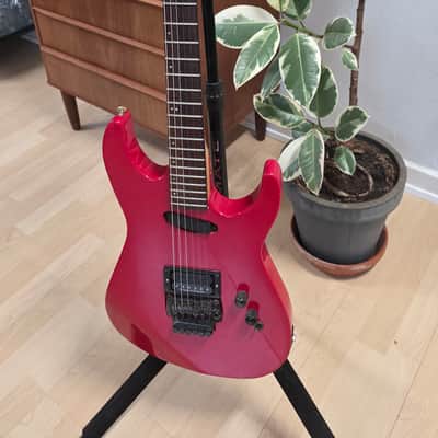 ESP THE JUNIOR Ferrari Red Jackson lawsuit headstock Japanese Super Strat MIJ JAPAN image 10