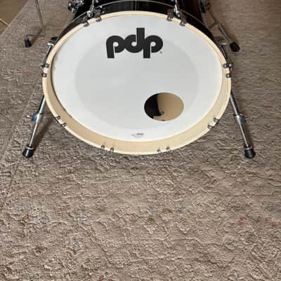 PDP PDNY1604BO New Yorker 10/13/16/5x14" 4pc Drum Kit 2021 - Present - Black Onyx Sparkle image 9